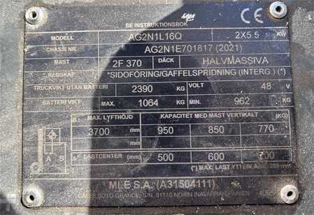 Eléctrico - 3 rodas 2021  Unicarriers TX3-16L (7)