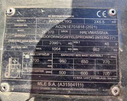 Eléctrico - 3 rodas 2021  Unicarriers TX3-16L (7)