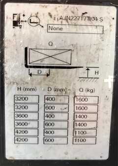 Stacker de condutor em pé 2020  Atlet A160 (2)