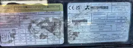 Elektro čtyřkolový VZV 2023  Mitsubishi FB20N2 (8)