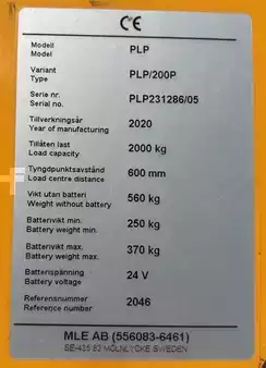 Elektriske plattform lastebiler 2020  Atlet PLP200 (5)