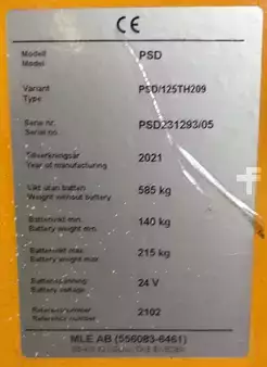 Apilador eléctrico 2021  Atlet PSD125 (5)