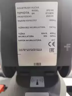Pallet Stackers 2020  Toyota SPE160 (8)