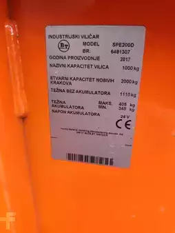 Pallet Stackers 2017  Toyota SPE200D (6)