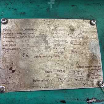 Dieseltrukki 2004  Komatsu FD25 (7)