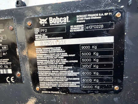 Telescopic forklift rigid 2015  Bobcat TL470 (9)