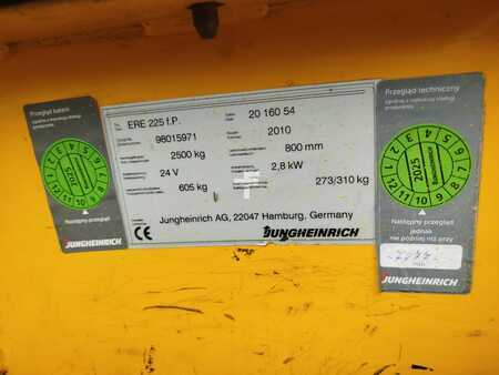 Elektrische palletwagens 2010  Jungheinrich ERE 225 bat 2019 (6)