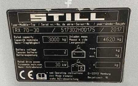 Diesel heftrucks 2017  Still Diesel Forklift RX70-30 /4.6m/ 5558m.h./ 3t/ 4ventil (21)