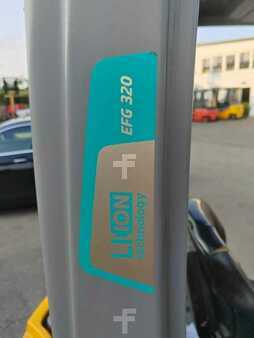 4-wiel elektrische heftrucks 2019  Jungheinrich EFG 320 (9)