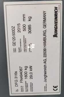 Diesel heftrucks 2015  Jungheinrich DFG316s (11)