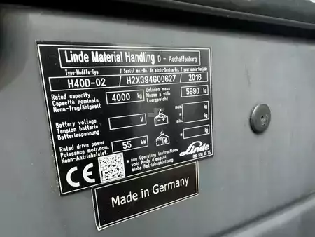 Dieselstapler 2016  Linde H40D (2)