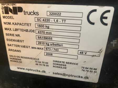 Eléctrico - 3 rodas 2008  Crown SC4220-1,8 (2)