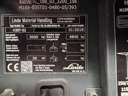 Empilhador a gás 2019 Linde H 30 T EVO (3)