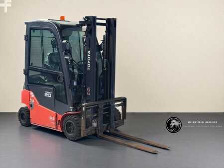 4-wiel elektrische heftrucks 2019  Toyota 8FBM20T (1)