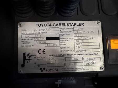 Nestekaasutrukki 2019  Toyota 8FGKF20 (3)