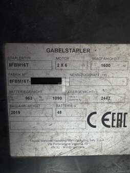 Elektro čtyřkolový VZV 2019  Toyota 8FBM16T (3)