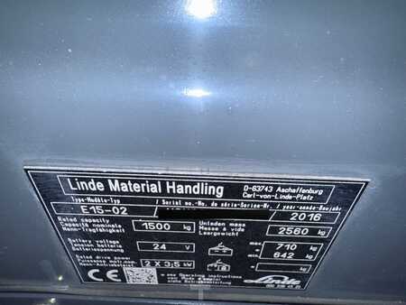 Eléctrico - 3 rodas 2016 Linde E 15 - 02 (3)