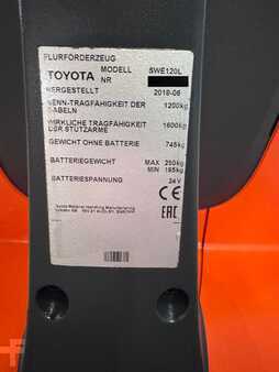 Pallet Stackers 2019  Toyota SWE 120 L (3)