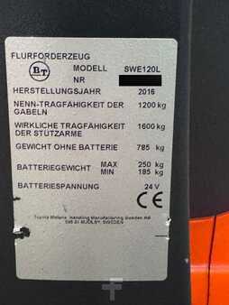 Pallet Stackers 2016  Toyota SWE 120 L (3)