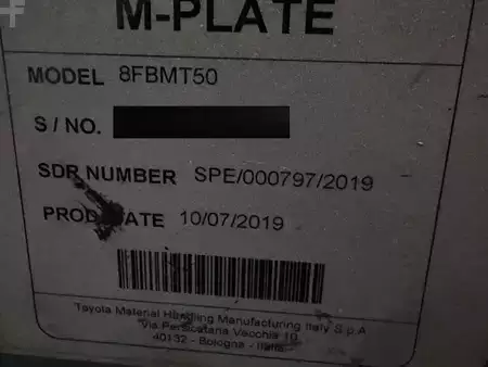 Elektro čtyřkolový VZV 2019  Toyota 8FBMT50 (3)