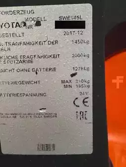 Hochhubwagen 2017  Toyota SWE 145 L (3)