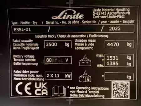 Eléctrico - 4 rodas 2022  Linde E 35 L -01 (3)