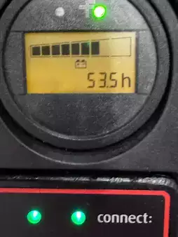 Porta-paletes elétrico 2015  Linde T 16 - Rotabatt (2)