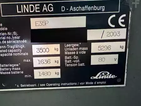 El truck - 4 hjulet 2003  Linde E 35 P (3)