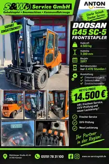Treibgasstapler 2018  Doosan G45  SC-5 (1)
