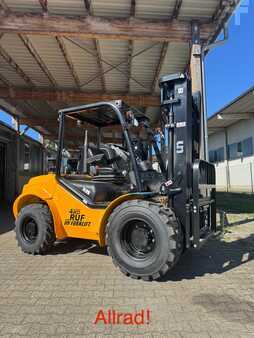Carretilla elevadora diésel 2025  UN Forklift 3.5T Rough Terrain (1)