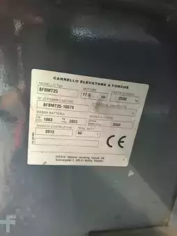 Carrelli elettrici 4 ruote 2013  Toyota 8FBMT25 (3)