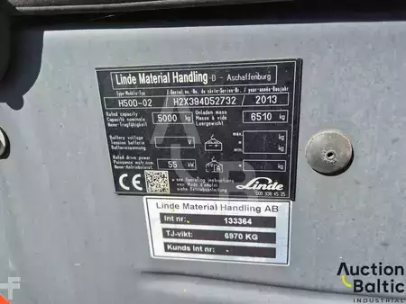 Дизельні вилочні навантажувачі 2013  Linde H50D-02 (17)