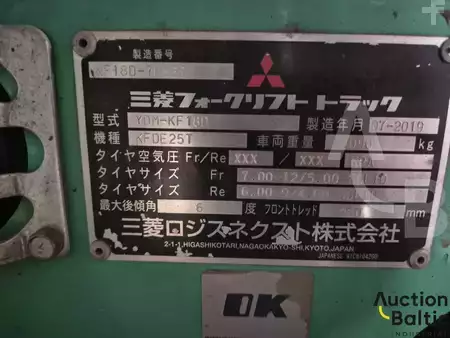 Diesel truck 2019  Mitsubishi YDM-KF18D (15)