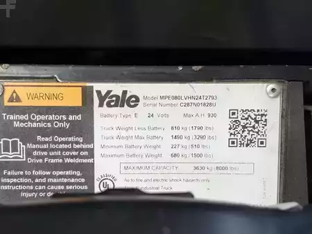 Patín Eléctrico 2020  Yale MPE080VH (40)