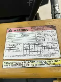 Propane Forklifts 2017  CAT Lift Trucks GC55K (6)