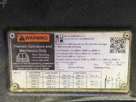 4-Wheel Electric 2019  Hyster E40HSD3 (6)
