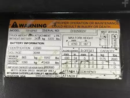 4-Wheel Electric 2014  Mitsubishi FB16PNT (20)