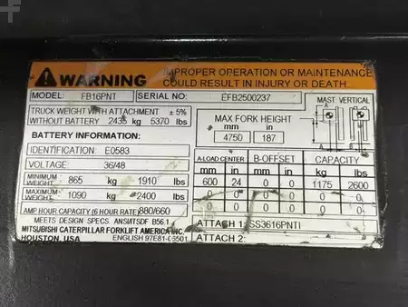 4-Wheel Electric 2014  Mitsubishi FB16PNT (5)