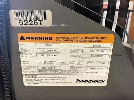 Montacargas Retráctil 2018  Jungheinrich ETR340A (12)