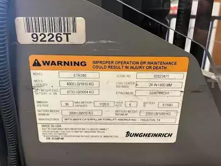 Montacargas Retráctil 2018  Jungheinrich ETR340A (18)
