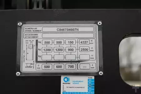 VZV s plošinou pro řidiče 2015  Yale MS12AC (9)