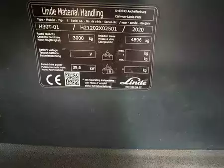 Dieseltrukki 2020  Linde H30T TPX Freelift Fork positioner (5)