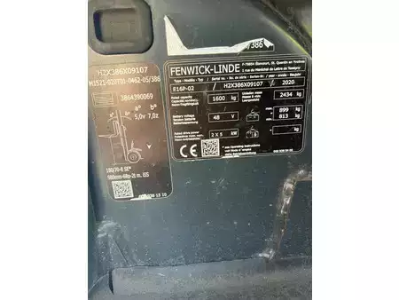 Diesel heftrucks - Linde E16P TPX Freelift Sideshift (5)