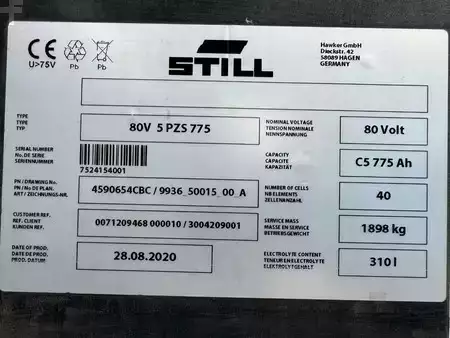 Chariots électriques à 4 roues 2020  Still RX60-35 TPX Freelift Sideshift (9)