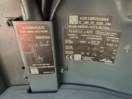 LPG heftrucks 2019  Linde H40T DPX Freelift 5 valves Airco (5)
