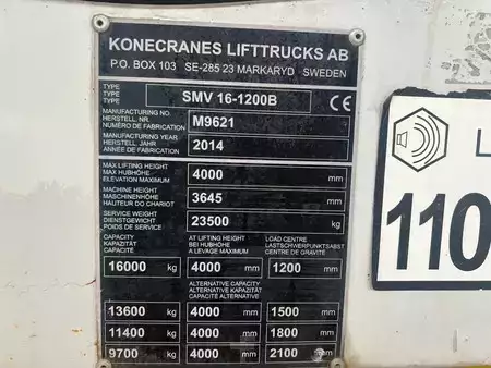 Dízel targoncák 2014  SMV Konecranes SMV16-1200B (6)