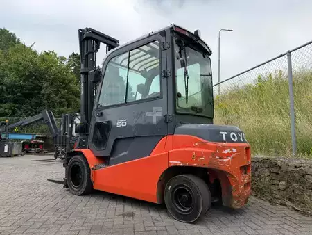 4-wiel elektrische heftrucks 2019  Toyota 8FBMT50 ST Fork positioner (2)