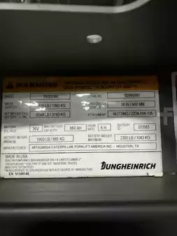 Vertikální vychystávací vozík 2016  Jungheinrich EKS314 (14)