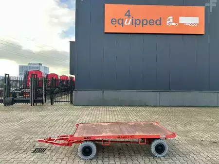 Platform trucks 2016  MAFI double-steered and connectable heavy-duty trailers with 6000kg loading capacity, 9x available (1)