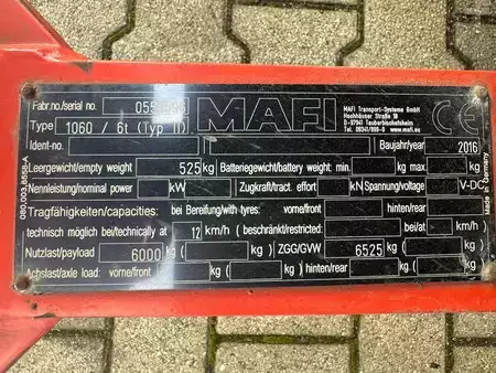 Platform trucks 2016  MAFI double-steered and connectable heavy-duty trailers with 6000kg loading capacity, 9x available (22)